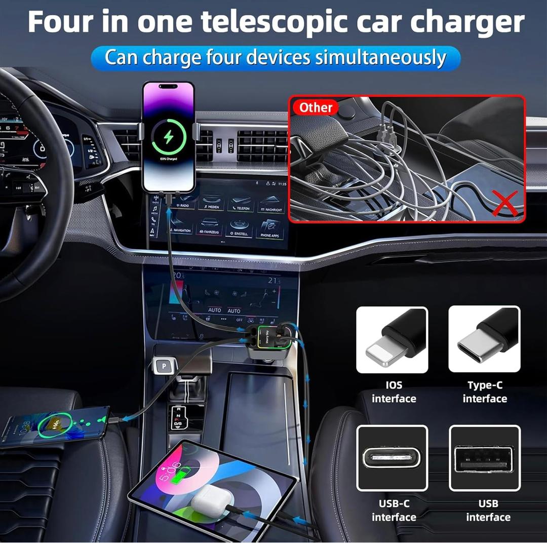 ⥠Chargeur Rapide 4-en-1 SKY LIGHT -đ