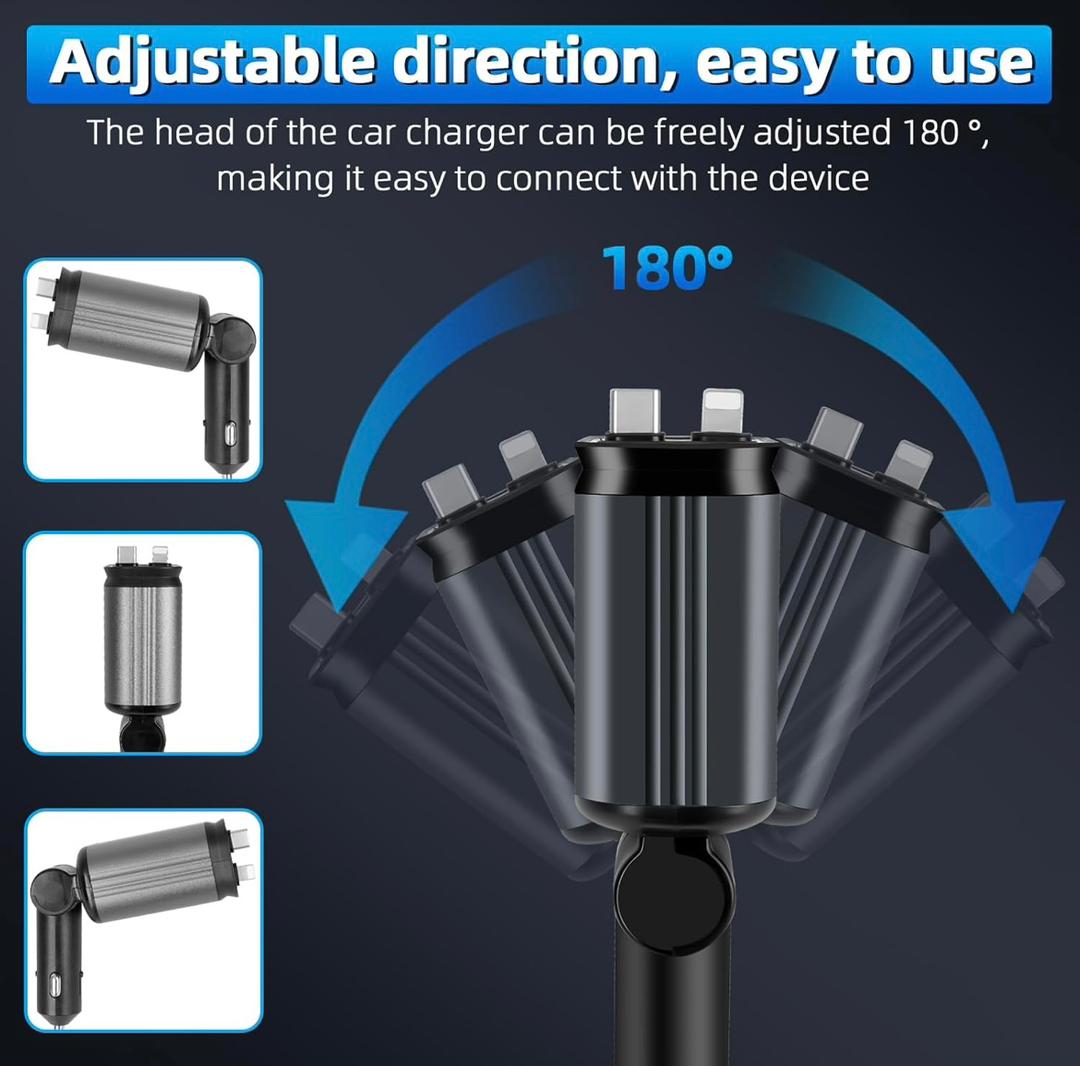 ⚡ Chargeur Rapide 4-en-1 SKY LIGHT -🔋
