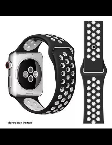 Bracelet Smart Watch Apple & Androïd en Silicone